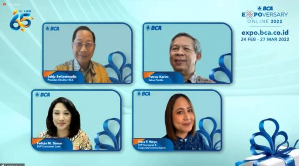Rayakan HUT ke-65, BCA Expoversary Online 2022 Resmi Dibuka Ajak Masyarakat Wujudkan Impian Terbaik
