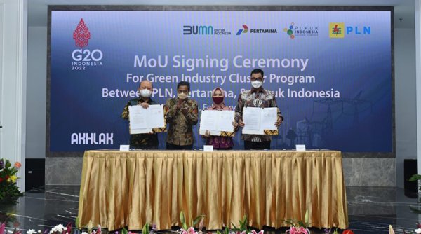 Komitmen ESG, Pertamina Kembangkan Green Hydrogen untuk Wujudkan Klaster Industri Hijau