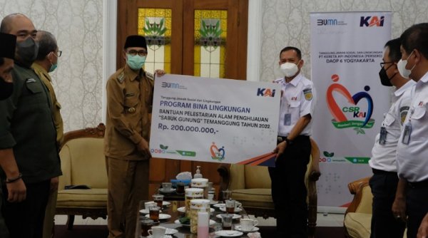 PT KAI Kembali Bantu Konservasi Lahan di Temanggung