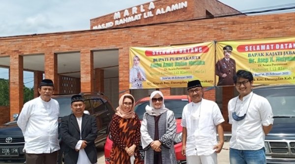 Mesjid Marla Senilai Rp 2 Miliar di Darangdan Purwakarta Diresmikan Kajati Jabar