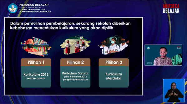 Pulihkan Pembelajaran, Kemendikbudristek Luncurkan Kurikulum Merdeka dan Platform Merdeka Mengajar