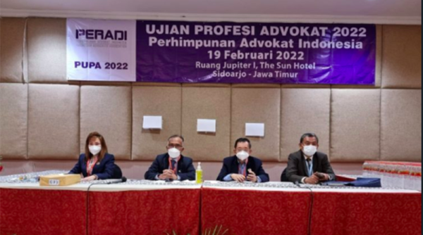 Peminat Tinggi, Ketua DPC Peradi Sidoarjo Berikan Tips Agar Advokat Bisa Bertahan dalam Persaingan Ketat