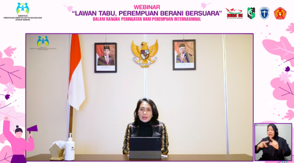 Peringati Hari Perempuan Internasional, Menteri PPPA ajak Masyarakat Gelorakan Kesetaraan