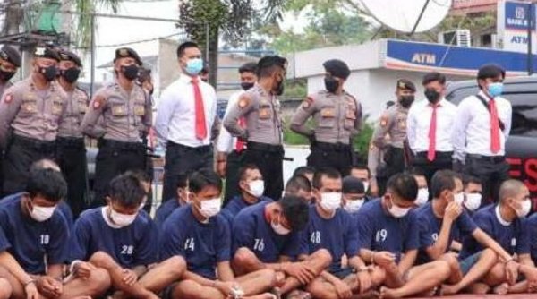 Lebih 100 Kendaraan Hasil Curian dan Puluhan Tersangka Diamankan Polresta Bandung