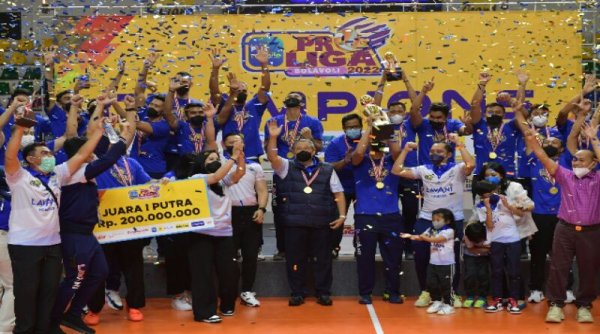 Juara Proliga Tahun 2022, Menpora Puji Pembinaan Klub Bola Voli Bogor LavAni