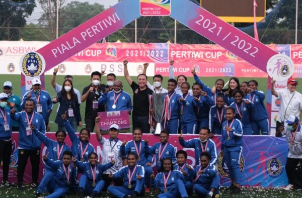 PIALA PERTIWI 2021/2022 | Persipura Juara Kalahkan Bangka Belitung di Final