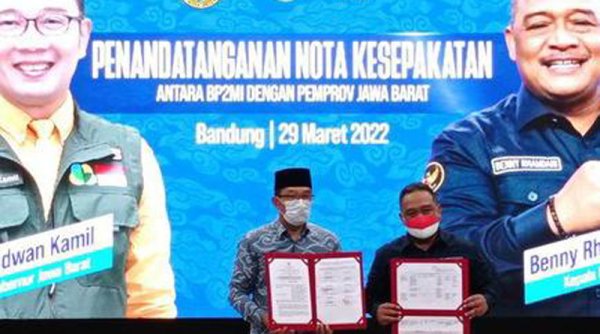 Jalin Nota Kesepahaman Dengan BP2MI, Ridwan Kamil : Pemprov Jabar Berkomitmen Melindungi Pekerja Migran