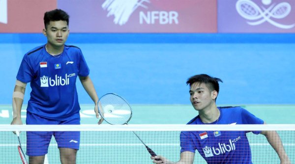 Dua Pasangan Ganda Putra Indonesia ke Perempatfinal Swiss Open 2022