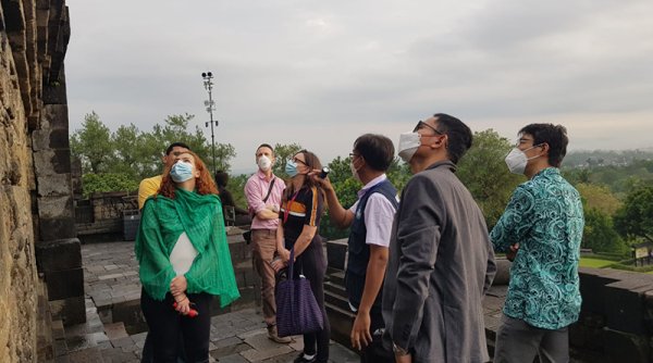 Delegasi EdWG G20 Kunjungi Candi Borobodur dan Prambanan, Warisan Kebudayaan Indonesia