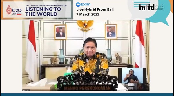Menko Airlangga: Listening to the World untuk Merangkul Inklusivitas dan Mewakili yang Belum Pernah Terdengar dan Kurang Terwakili