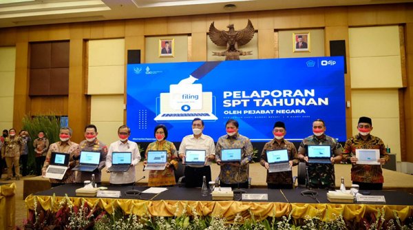 Menko Airlangga: Membayar dan Melaporkan Pajak Merupakan Bentuk Kecintaan Kepada Negara