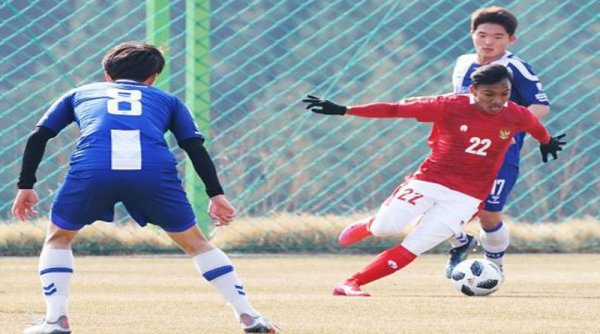 Timnas U-19 Dipermak Yeungnam University 1-5