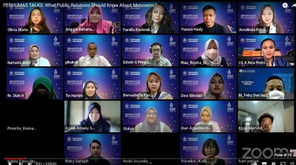Praktisi Humas Diharapkan Mampu Beradaptasi dengan Metaverse