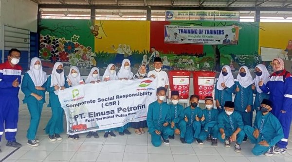 Elnusa Petrofin Kampanyekan Gerakan Perilaku Hidup Bersih dan Sehat (PHBS) Bagi Anak-anak di Seluruh Indonesia