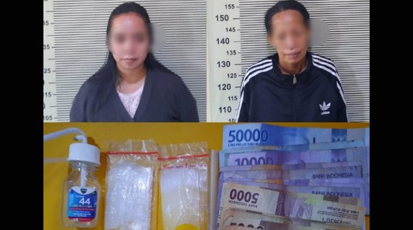 Diperbudak Sabu, Dua Wanita Bakal Lebaran di Jeruji Besi