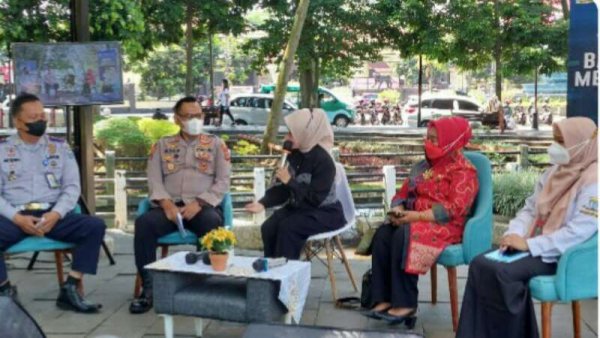 Mudik Aman dan Sehat, Dinkes dan Polrestabes Bandung Sediakan Pos Vaksinasi di Sejumlah Titik