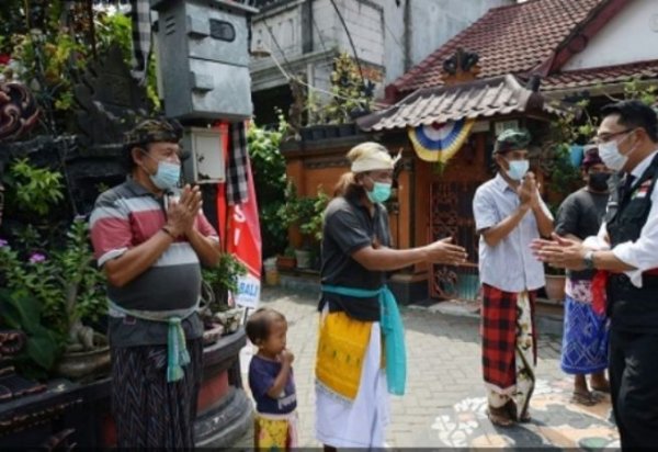Ridwan Kamil Kunjungi Kampung Toleransi di Bekasi