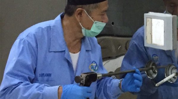 BRIN Kembangkan Radiasi Gamma Berbasis Skandium-46 Pengganti Kobalt-60 untuk Deteksi Kerusakan dengan Gamma Scanning