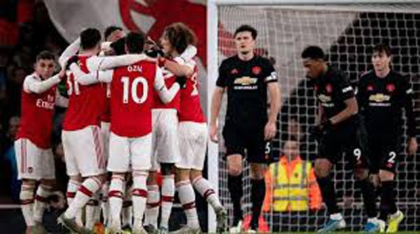 The Gunners Arsenal Hancurkan Setan Merah 3-1