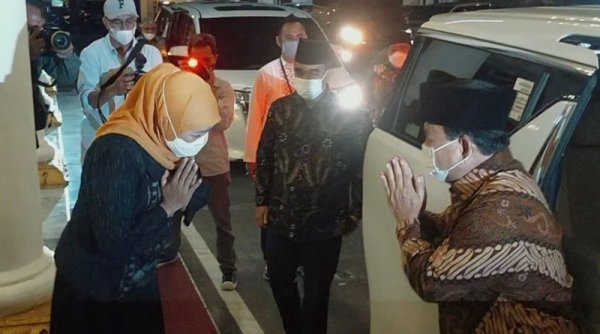 Prabowo Terkesan Kinerja Khofifah dalam Swasembada Pangan