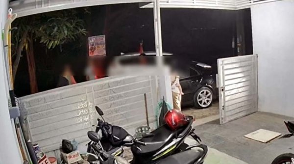Tak Terima Ditegur Warga, Seorang Pria Diduga Oknum Polisi Lepaskan Tembakan
