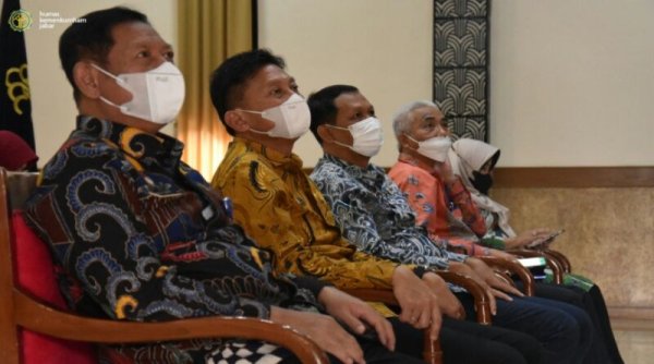 Kemenkumham Jabar Gelar Apel Bersama dan Lepas Keberangkatan Mudik Para Pegawai
