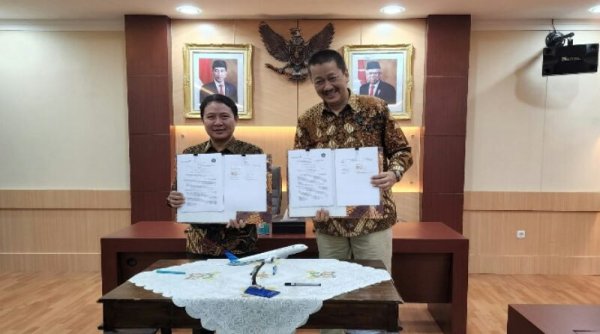 Ditjen PHU dan Garuda  Tanda Tangani MoU Pengangkutan Jemaah Haji Reguler
