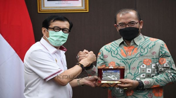 Bahas Badan Hukum Parpol dan Layanan Pemilih Lapas/Rutan, KPU Adakan Pertemuan dengan Kemenkumham