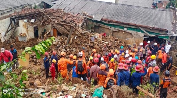 Empat Warga Tewas, Bencana Tanah Longsor Terjadi di Bogor