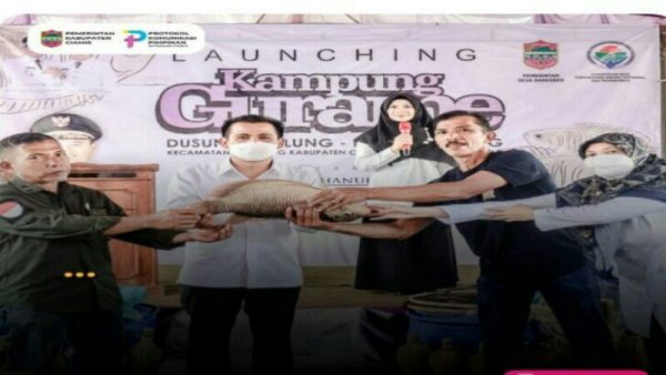 SABA DESA | Wabup Ciamis Launching "Kampung Gurame" di Desa Baregbeg