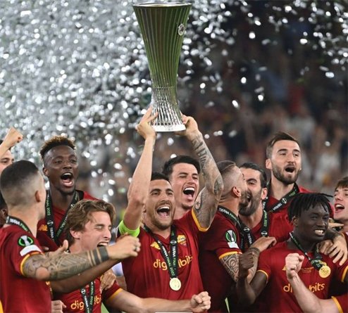 AS Roma Juara UEFA CL, Tangisan Mourinho Pecah
