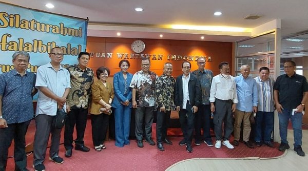 Diwarnai Pengangkatan 3 Anggota DP Baru, PWI Pusat Gelar Halalbihalal