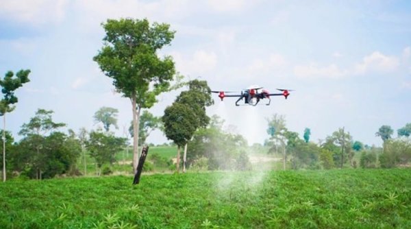 XAG Hadirkan Inovasi "Drone" bagi Petani Kamboja untuk Menghasilkan Singkong secara Berkelanjutan