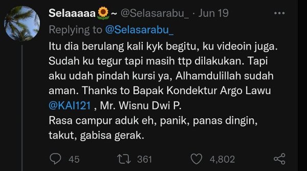Awas! KAI Ancam Blacklist Penumpang Pelaku Pelecehan Seksual