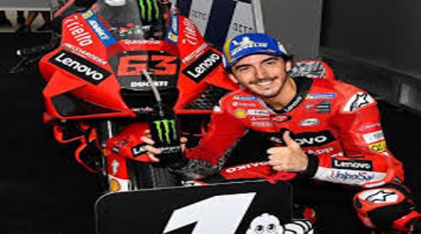 Rider Bagnaia Rebut Pole Position MotoGP Belanda