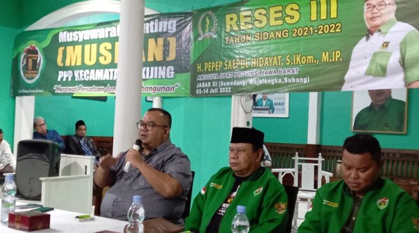 Bidik Kursi Unsur Pimpinan DPRD Jabar 2024, DPW PPP Jabar : Banyak Milenial, Ulama, Kiai, Dan Sesepuh Di Jabar Bergabung Dengan PPP