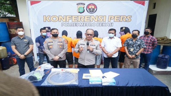 Jual BBM Solar Bersubsidi, 5 Pelaku Ditangkap Polisi