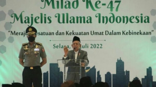 Di Milad ke-47 MUI, Kiai Ma’ruf Ingatkan Umat Bersiap Hadapi Krisis Energi, Pangan, dan Ekonomi