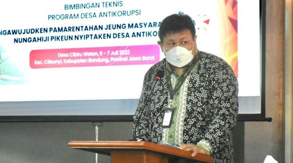 Direktorat Pembinaan Masyarakat KPK RI : Desa Cibiru Wetan Punya Lima Indikator Desa Antikorupsi