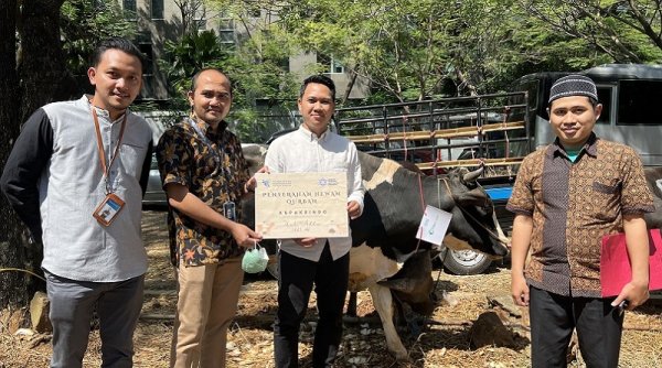 Aspakrindo Salurkan Hewan Kurban Melalui Kementerian Perdagangan pada Idul Adha 1443H