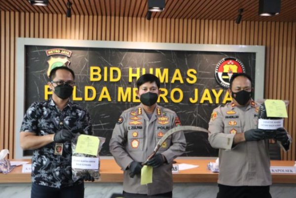 Saling Ejek di Medsos Berlanjut Tawuran, Seorang Pemuda Tewas, 3 Pelaku Berhasil Diringkus Polisi