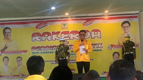 Bakar Semangat Kader Golkar Di Sumedang, Kang Ace Ingin 12 Kursi Di DPRD Kabupaten Sumedang
