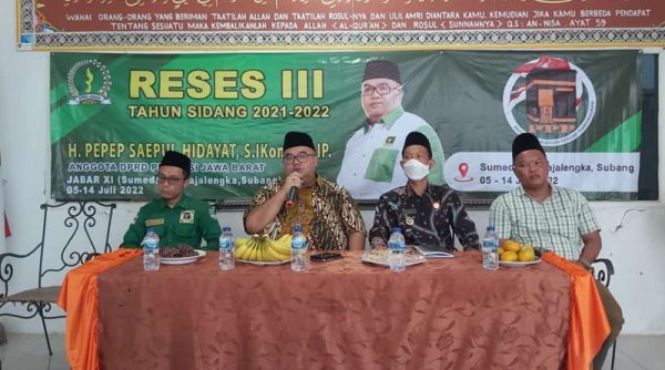 Ketum PPP Bilang Capres Dari KIB Harus Kader Partai, Pepep : Saya Sepakat