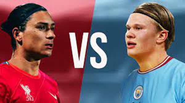 Adu Tajam Haaland vs Nunez di Laga Community Shield