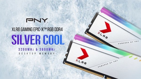 PNY Luncurkan Memori Komputer Desktop XLR8 Gaming EPIC-X RGB(TM) DDR4 Silver 3200MHz dan 3600MHz