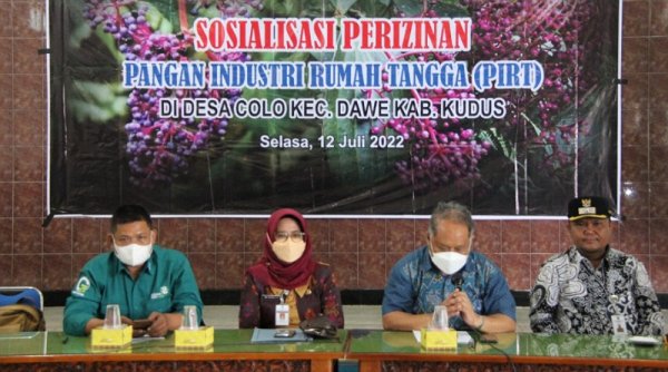 Wujudkan Kemajuan UMKM, Nojorono Kudus Gelar Sosialisasi Perizinan Pangan bagi UMKM Parijoto