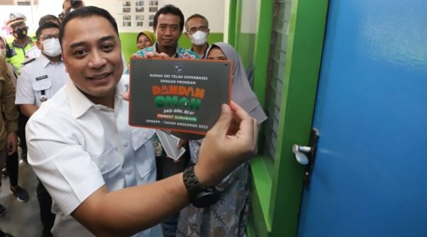 Program Dandan Omah Pemkot Surabaya Selesaikan 300 Unit Rumah