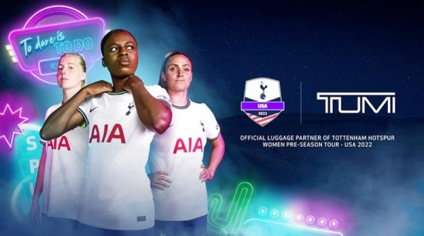 TUMI Jadi Sponsor Resmi Tim Wanita Tottenham Hotspur dalam Tur Pramusim