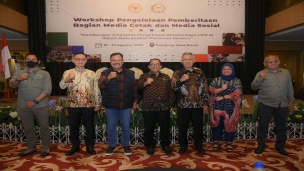 Bangun Parlemen Modern, Ketua BURT: Perlu Sinergitas dengan Media Massa