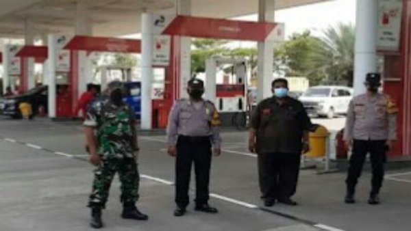 Jelang dan Pascapengalihan Subsidi BBM, TNI-Polri Monitoring SPBU